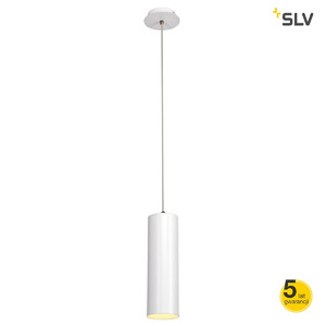 SLV Lampa wisząca ENOLA, okrągła, biały, E27, max. 60W - 149381