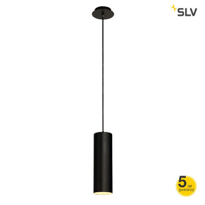SLV Lampa wisząca ENOLA, okrągła, czarny, E27, max. 60W - 149388