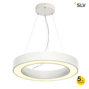 SLV Lampa wisząca MEDO RING 60 DALI LED, wewnętrzna, kolor biały - 1002891
