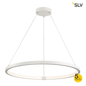 SLV Lampa wisząca ONE 80 DALI LED, wewnętrzna, kolor biały - 1002912