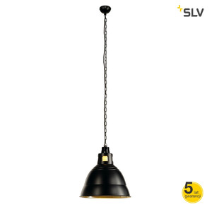 SLV Lampa wisząca PARA 380, czarny, E27, max. 160W - 165359