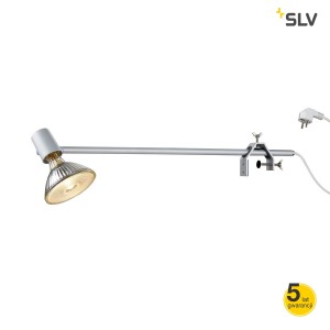 SLV Lampa wystawowa SPOT DISPLAY E27, wewnętrzna, kolor szary - 1002987