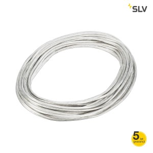 SLV Linka niskonapięciowa izolowana LOW-VOLTAGE do TENSEO, biały, 6mm², 20m - 139051