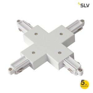 SLV Łącznik krzyżowy X do szyny 1-fazowej biały - 143161