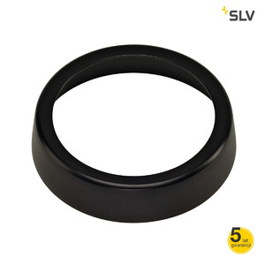 SLV Pierścień dekoracyjny 51mm do GU10, czarny - 151040