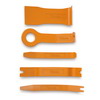 Beta Komplet 5 narzędzi z nylonu do podważania elementów ozdobnych i kołków tapicerki - 014790251