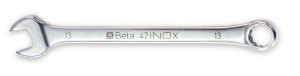Beta Klucz płasko-oczkowy 18x18mm INOX - 000420318