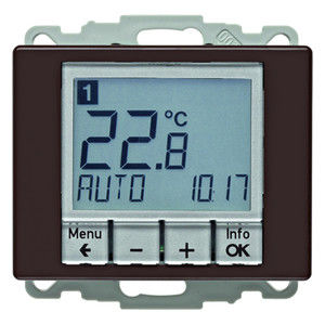 Berker - Hager Regulator temperatury ze sterowaniem czasowym i elementem centralnym