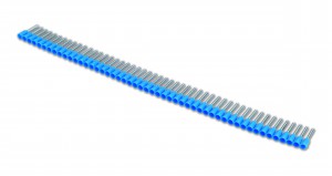 BM GROUP Końcówka tulejkowa izolowana w postaci pasków 2.5/8, 2.5 mm², pasek - Niebieska DIN 46228/4 (500 szt.) 90506