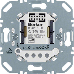 Berker - Hager one.platform Uniwersalny ściemniacz przyciskowy 2-kr, mechanizm 85422100