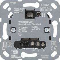 Gira Uniwersalny ściemniacz podtynkowy LED Standard System 3000 - 540000
