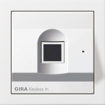 Gira Moduł czytnika linii papilarnych Gira Keyless In Gira F100 biały - 2617112