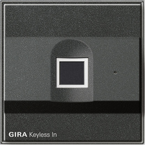 Gira Moduł czytnika linii papilarnych Gira Keyless In Gira TX_44 antracytowy - 261767