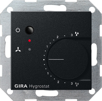 Gira Higrostat System 55 czarny m - 2265005