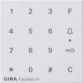 Gira Nasadzana klawiatura kodowa System 55 czysta biel m - 851327