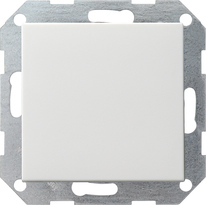 Gira Przycisk kołyskowy przełączalny System 55 czysta biel m - 013027