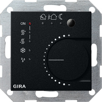 Gira Regulator KNX System 55 czarny m - 2100005