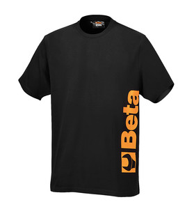 Beta T-shirt bawełniany czarny (Seria 7549N) Rozmiar L 075490403
