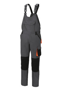 Beta Spodnie robocze na szelkach z bawełny ze streczem (Seria 7933G) Rozmiar L 079330303