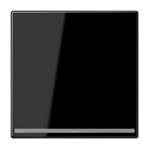 Jung Płytka z białym podświetleniem podłogowym LED - Czarna - LS1539-OOSWLNW