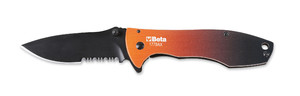 Beta Nóż składany z ostrzem ze stali nierdzewnej pokrowiec 017780026