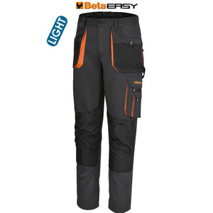 Beta Spodnie robocze lekkie EASY szare (Seria 7860G) Rozmiar XS 078600800