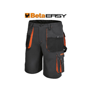 Beta Spodnie robocze krótkie EASY szare (Seria 7901G) Rozmiar S 079010801