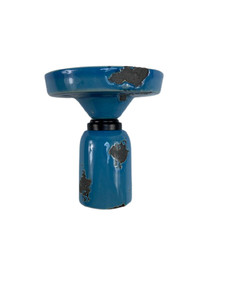 Alkri Oprawka-kinkiet ceramiczny Vintage E27 – Niebieska - Kolekcja ANTICA