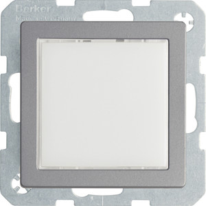 Berker Q.x Sygnalizator świetlny LED podświetlenie białe -  alu aksamit lakierowany - 29536084