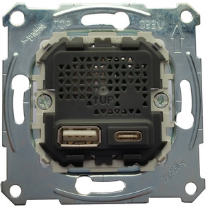 Merten Gniazdo ładowarki USB A+C - MTN4366-0110