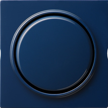 Gira Łącznik przyciskowy (samopowrotny) pojedynczy uniwersalny (schodowy) S-Color niebieski 012646