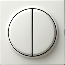 Gira Łącznik przyciskowy (samopowrotny) podwójny S-Color biały 012540