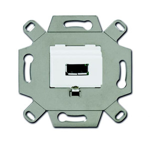 ABB Gniazdo USB - Biały alpejski - 0261/12-500