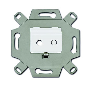 ABB Adapter do złącz minijack 3,5 mm - Biały alpejski - 0264/12-500