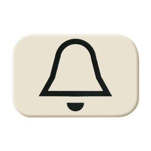 ABB Symbol przełącznika wciskanego ''Dzwonek'' - Busch-Duro - Kość słoniowa - 2525 KI