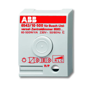 ABB Element obsługi z klawiszami do ściemniacza uniwersalnego 6583 - 6543/10-500