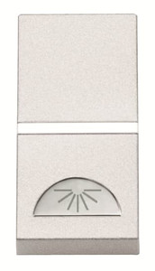 ABB Przycisk z symbolem ''Światło'' - Zenit - Biały - N2104.2 BL