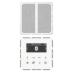 Jung CD Zestaw Mono Radio cyfrowe DAB+ Bluetooth - Biały - DABCD1BTWW