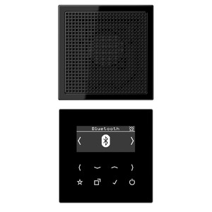 Jung LS Zestaw Mono Radio cyfrowe DAB+ Bluetooth - Czarny - DABLS1BTSW