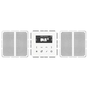 Jung CD Zestaw Mono Radio cyfrowe DAB+ - Biały - DABCD2WW