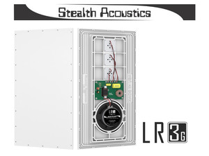 Stealth Acoustics Niewidzialny głośnik podtynkowy 3-drożny LR3G ze skrzynką akustyczną