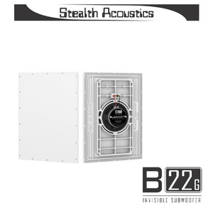 Stealth Acoustics Niewidzialny głośnik podtynkowy Subwoofer B22G ze skrzynką akustyczną