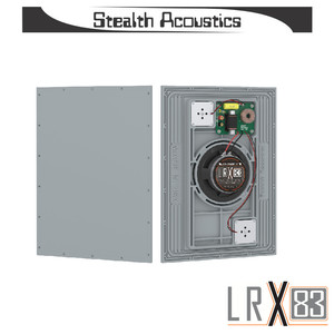 Stealth Acoustics Niewidzialny głośnik podtynkowy 3-drożny LRX83 ze skrzynką akustyczną