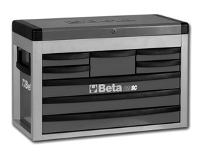 Beta Skrzynia narzędziowa C23SC z 8 szufladami szara - 023000512