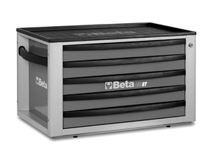 Beta Skrzynia narzędziowa C23ST z 5 szufladami szara - 023000522