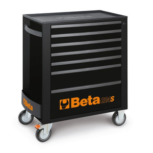 Beta Wózek narzędziowy C24S z 7 szufladami czarny - 024002079