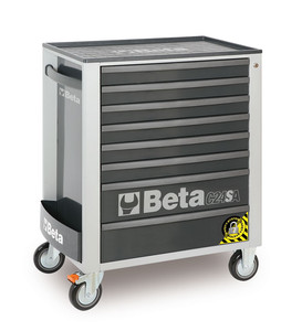 Beta Wózek narzędziowy C24SA z 8 szufladami szary - 024002182