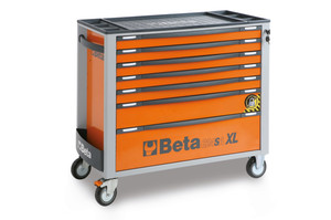 Beta Wózek narzędziowy z 7 szufladami C24SA-XL/7 pomarańczowy - 024002271