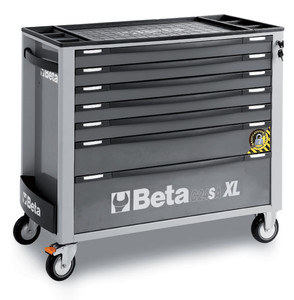 Beta Wózek narzędziowy z 7 szufladami C24SA-XL/7 szary - 024002272