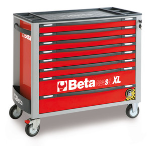 Beta Wózek narzędziowy z 8 szufladami C24SA-XL8 czerwony - 024002283